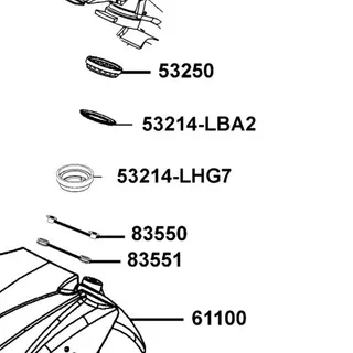 53214-LHG7-E00 DUST SEAL STRG HEAD BOT — diagram cutout