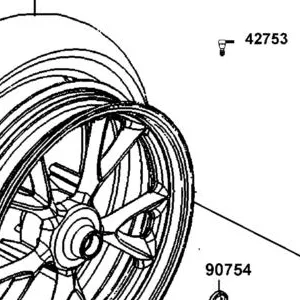 45200-LGE5-E00-N8A CALIPER ASSY FR (Bright Silver) — diagram cutout