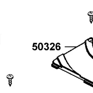 50326-LGE5-E00-N1R BATTERY COVER (Black) — diagram cutout