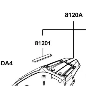 81201-LGE5-E00-NYP COVER R CARRIER — diagram cutout