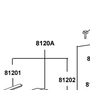 8120A-LGE5-E00-NYP CARRIER REAR ASSY — diagram cutout