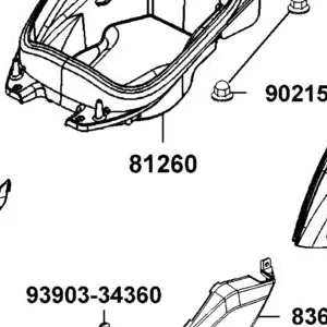 81260-LGE5-M30 BOX ASSY LUGGAGE — diagram cutout
