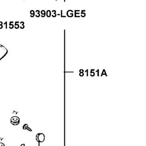 8151A-LGE5-E00-J8P BOX REAR ASSY — diagram cutout