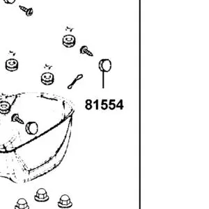 81554-LGE5-E00 HINGE — diagram cutout