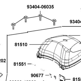 93404-06035-06 BOLT WASHER 6*35 — diagram cutout