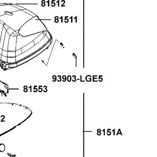 93903-LGE5-E00 SCREW TAPPING 3*12 — diagram cutout