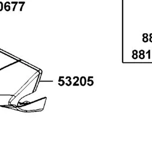 53205-LGE5-M30-D3H COVER FR HANDLE — diagram cutout