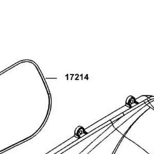 17214-LDB2-E00 SEAL AIR/C CASE