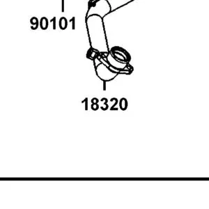 18320-LGE5-E00 PIPE EXHAUST — diagram cutout