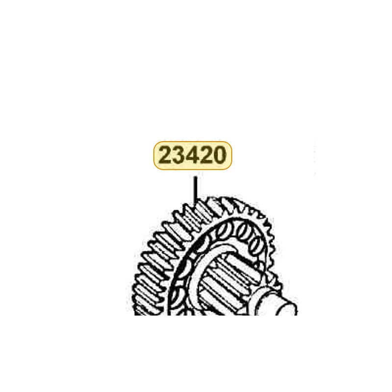 23420-LGE6-E00 SHAFT COMP.. COUNTER — diagram cutout