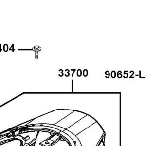 33700-LGE5-M30 LIGHT ASSY RR COMB — diagram cutout