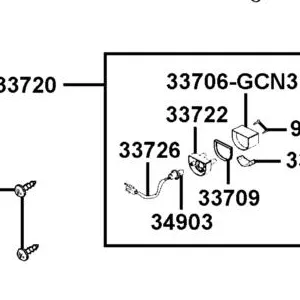 33726-LGE5-M30 SOCKET COMP — diagram cutout