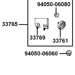 33769-LGE5-M30 L STAY REFLEX REFLECTOR — diagram cutout
