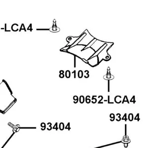 80103-LGE5-E00-N1R LID MAINT TAIL LIGHT (Black) — diagram cutout