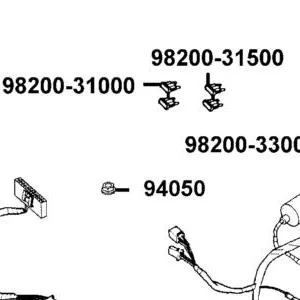 32100-LGE5-E05 HARNESS WIRE — diagram cutout