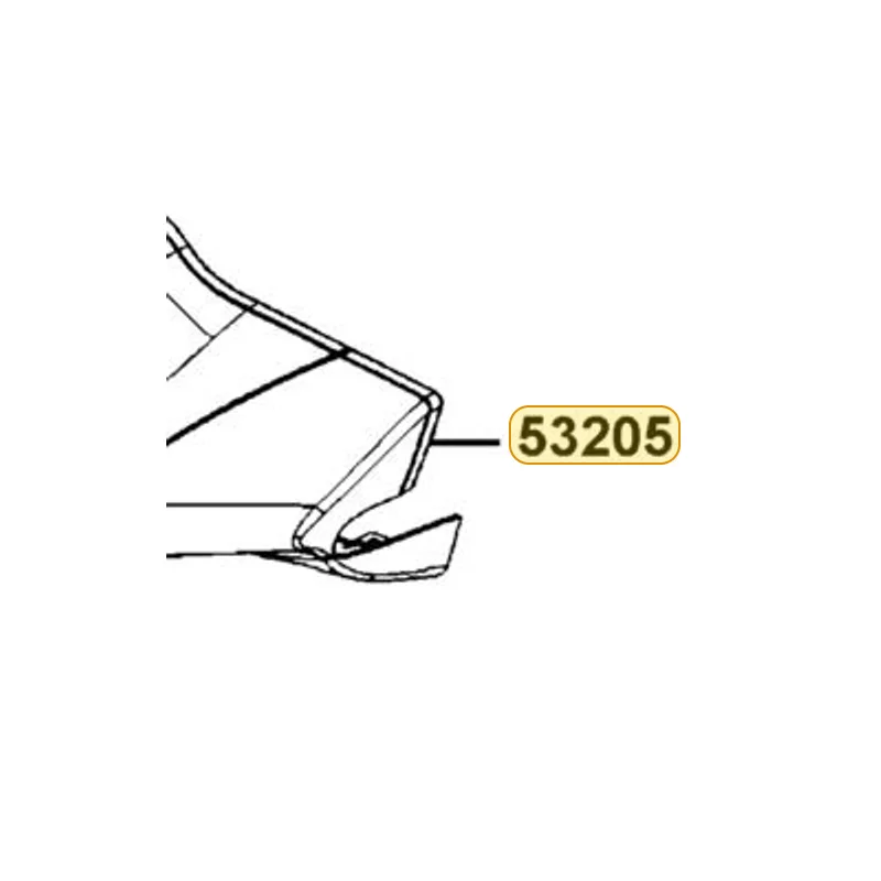 53205-LGE5-M30-D0B COVER FR HANDLE — diagram cutout