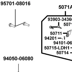 50711-LGE5-E00 STAY R RR STEP — diagram cutout