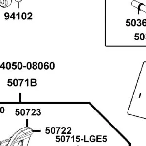5071B-LGE5-E00-J1P BAR L ASSY RR STEP — diagram cutout