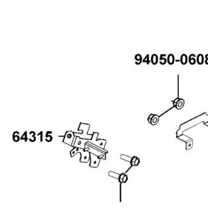 64315-LGE5-E00 STAY A FR COVER — diagram cutout