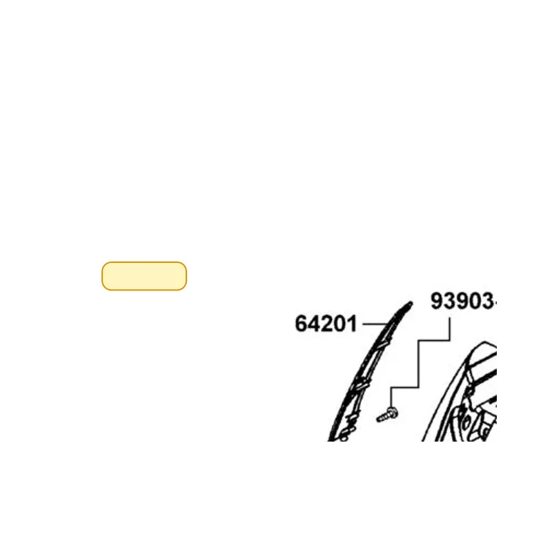 64201-LGE5-E00-N1P COVER R FR SIDE — diagram cutout