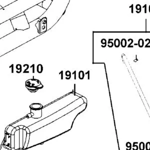 19101-LGE5-E00 TANK RESERVE — diagram cutout