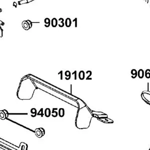 19102-LGE5-E00-N1R SHROUD RADIATOR (Black) — diagram cutout