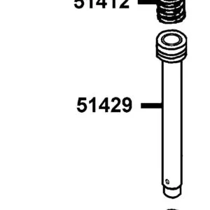 51429-LGE5-E00 PIPE SEAT COMP — diagram cutout