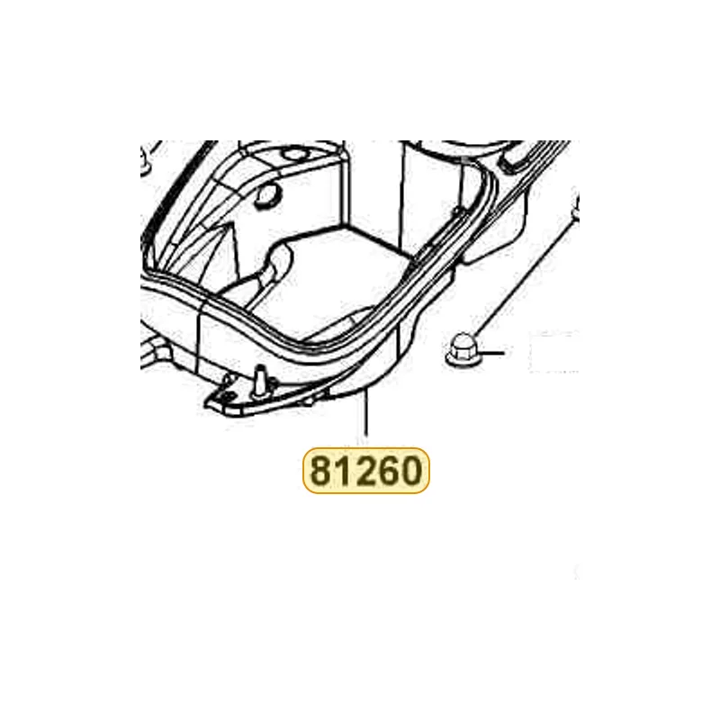 81260-LGE6-M30 BOX ASSY LUGGAGE — diagram cutout