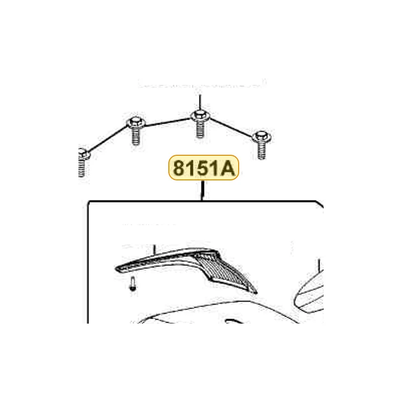 8151A-LGE5-E00-N1P BOX REAR ASSY BLACK — diagram cutout