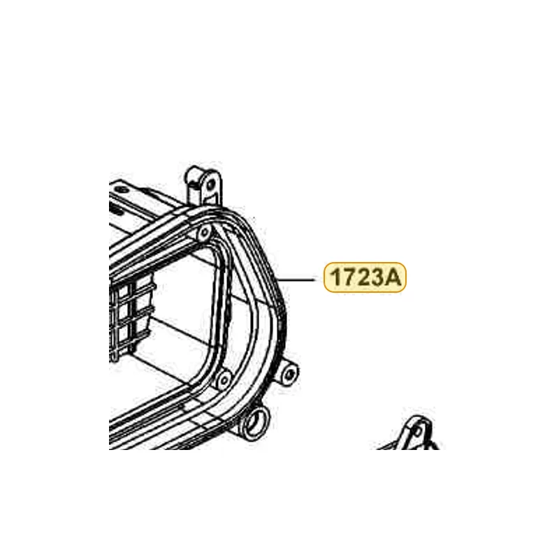 1723A-LGE6-E00 CASE COMP AIR/C — diagram cutout