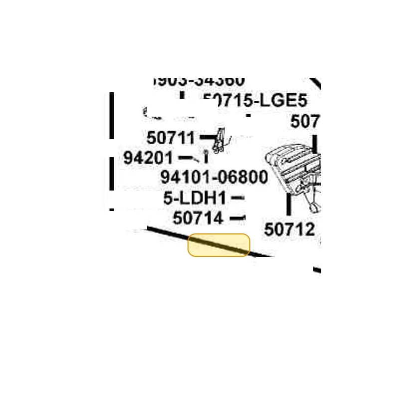 50712-LGE5-E00-NYP COVER R RR STEP — diagram cutout