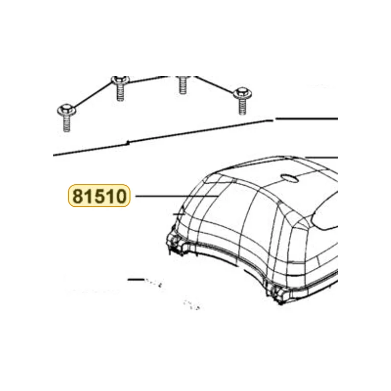 81510-LGE5-E00-X3P REAR BOX UP — diagram cutout