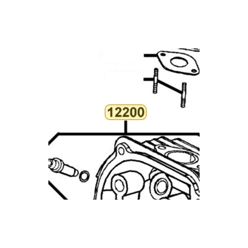 12200-KUDU-900 HEAD COMP CYLINDER — diagram cutout