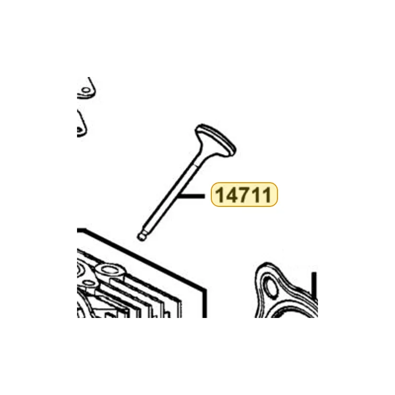 14711-KUDU-900 VALVE INLET — diagram cutout