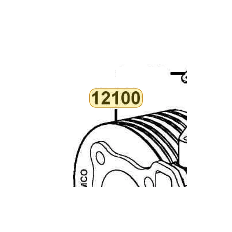12100-GFY6-901 CYLINDER COMP — diagram cutout