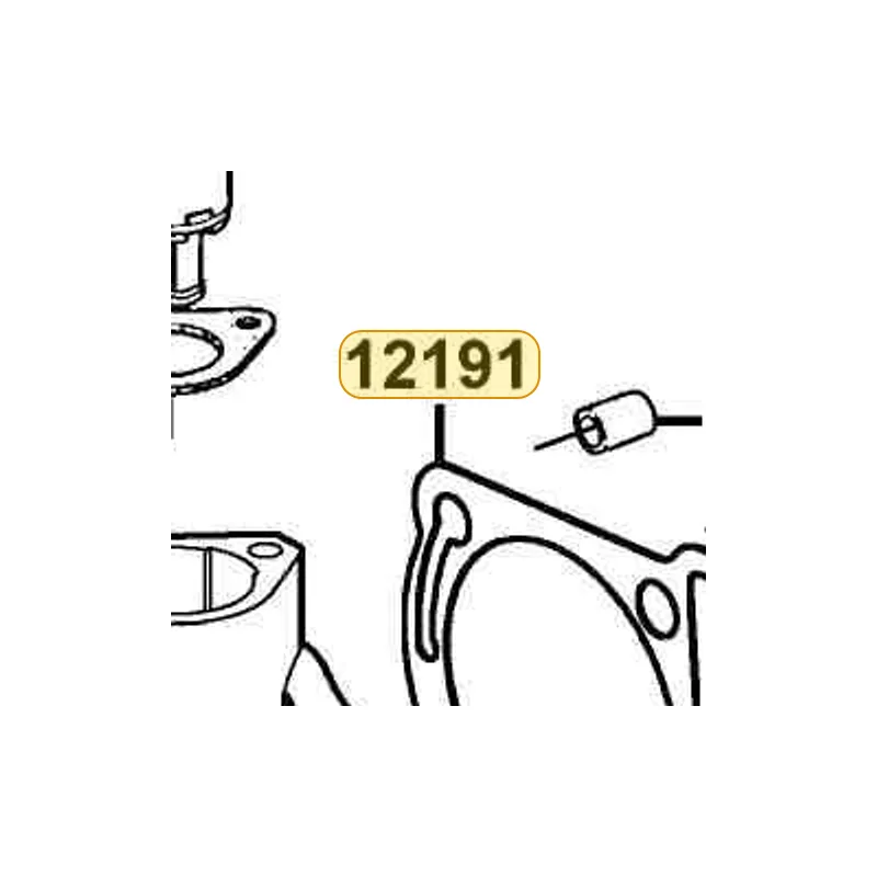 12191-GFY6-980 GASKET. CYLINDER — diagram cutout