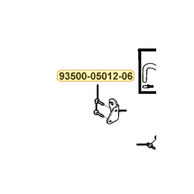 93500-05012-06 SCREW PAN 5*12 — diagram cutout