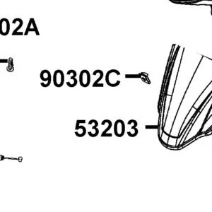53203-AHJ2-E10-35P COVER METER FR — diagram cutout