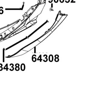 64308-AEB9-E00-HLP SKIRT B L SIDE — diagram cutout