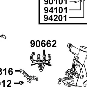 90662-LHJ3-C00 PIPE CLAMP — diagram cutout