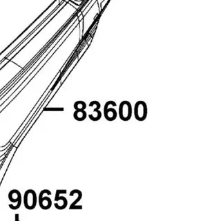 83600-AEB9-E00-HLP COVER L BODY — diagram cutout