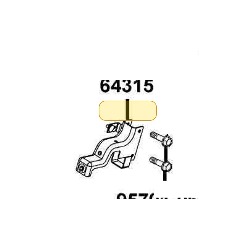 50100-LCD3-305 BODY ASSY FRAME — diagram cutout