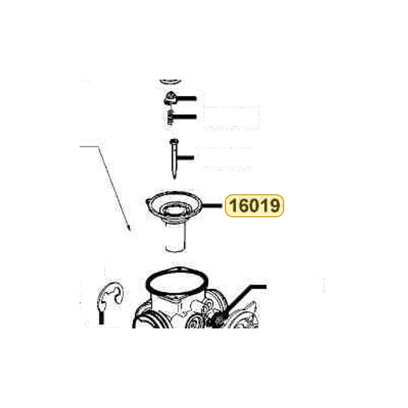 16019-KHE7-900 VALVE ASSY PISTON — diagram cutout