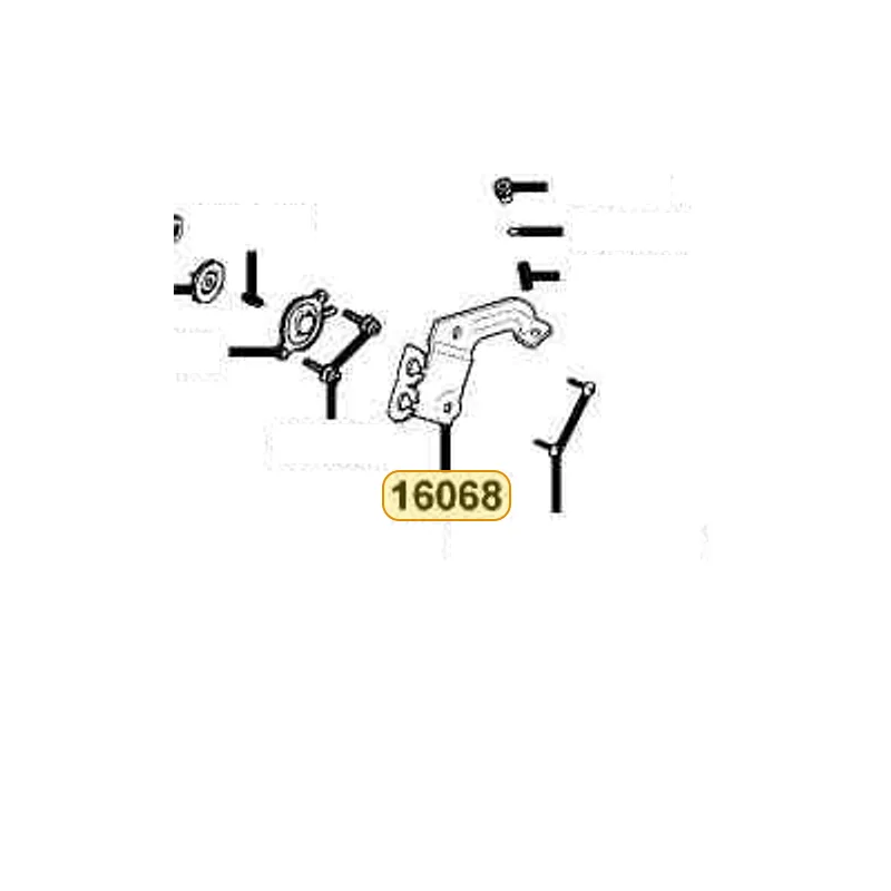 16068-KHE7-900 PLATE WIRE FIXED COMP — diagram cutout