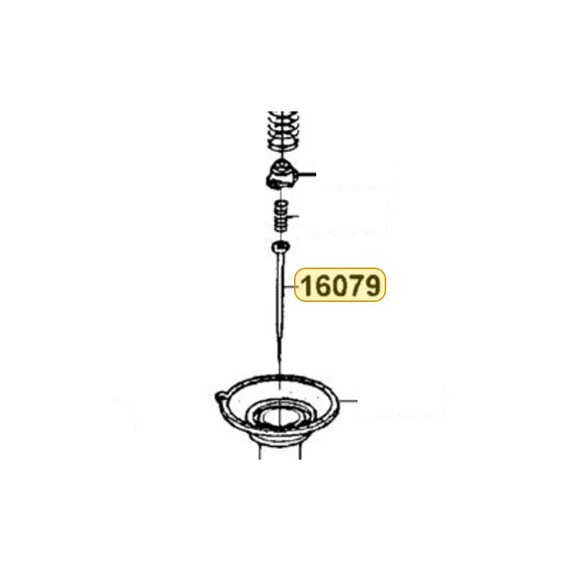 16079-KGC6-900 NEEDLE ASSY JET — diagram cutout
