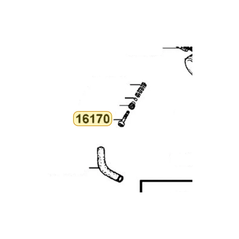 16170-KHE7-900 SCREW THROTTLE ADJUST — diagram cutout