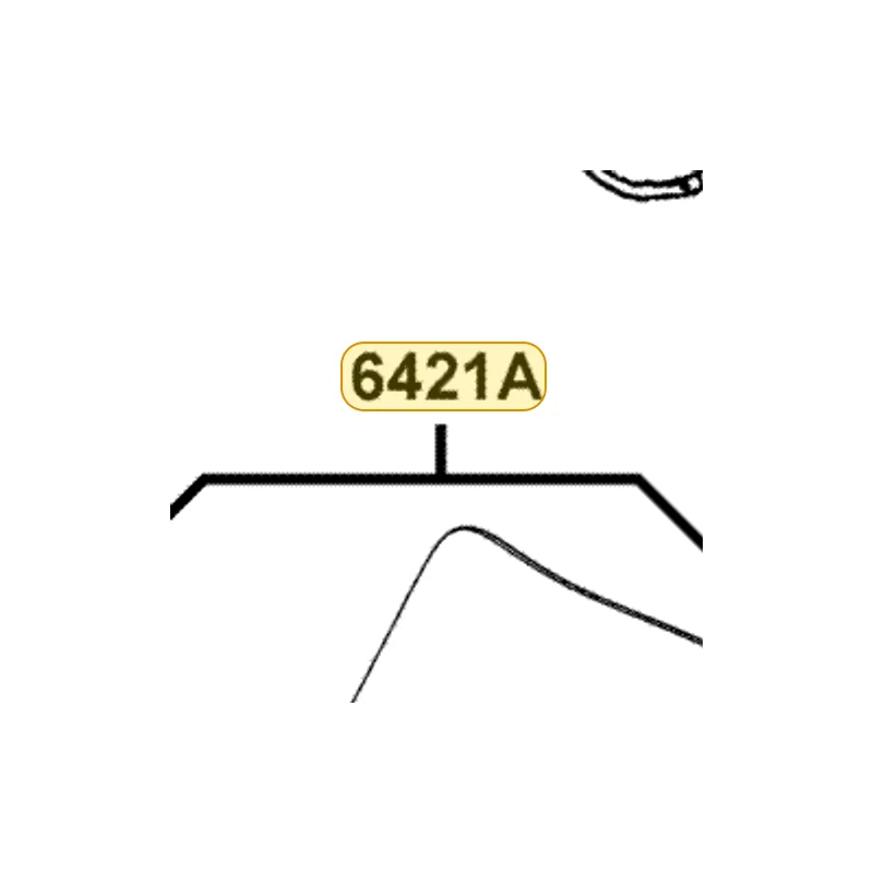 6421A-LDH1-E00 ASSY METER VISOR — diagram cutout