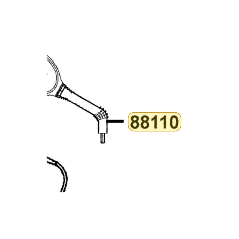 88110-LDH1-E01-N8P MIRROR ASSY R BACK (Bright Silver) — diagram cutout