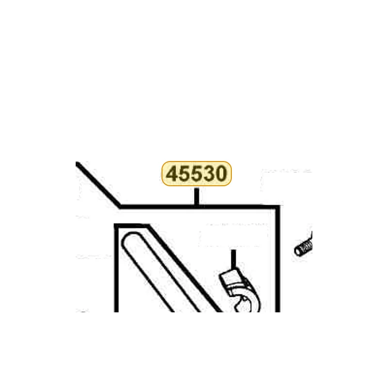 45530-LDH1-305 M/C SET FR RH SERVICE — diagram cutout