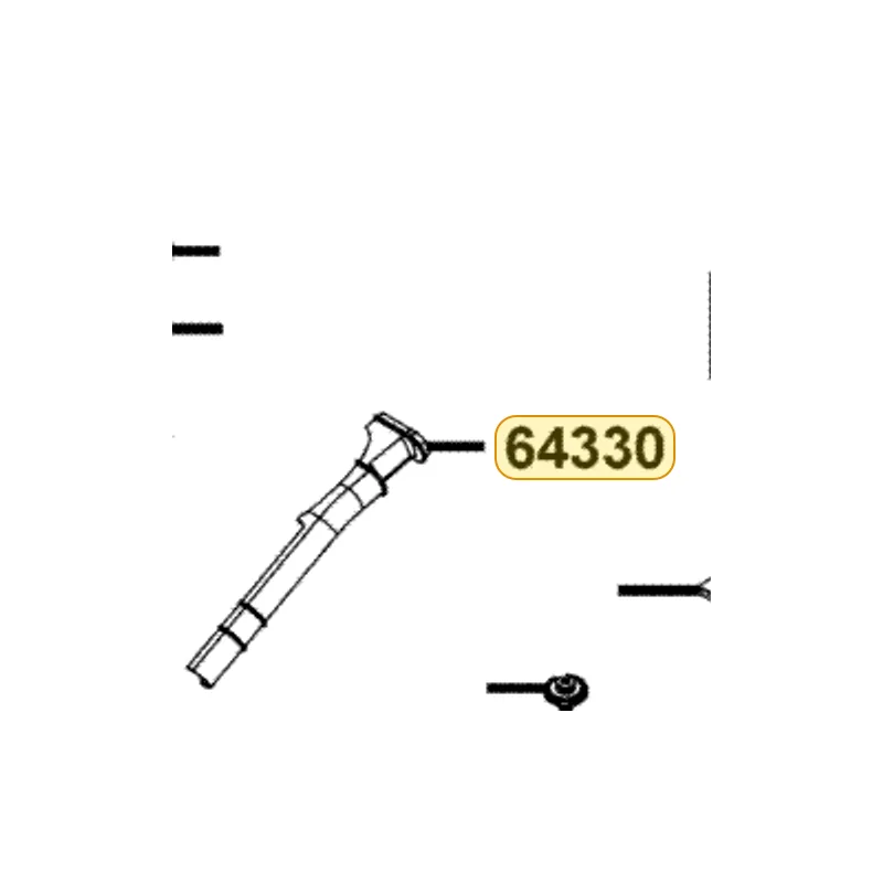 64330-LDH1-E00-N1R COVER PROTECTOR SEAT WIRE (Black) — diagram cutout